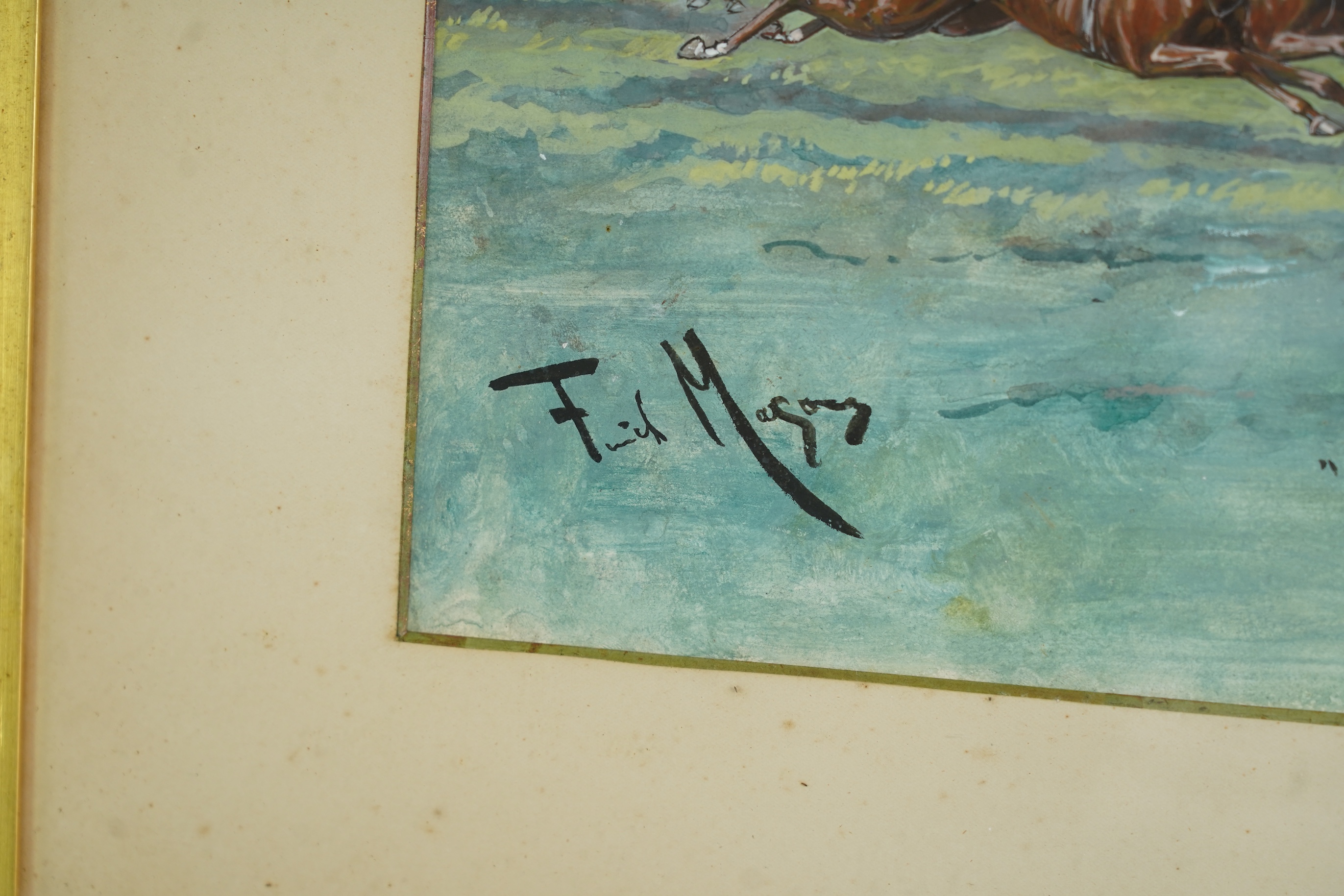 George Finch Mason (1850-1915), 'Little Eva Wins! - The Lincolnshire Handicap, 1901'